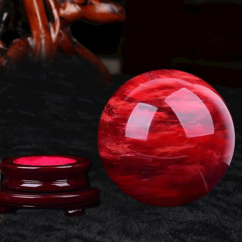 鸿运当头·水晶球摆件